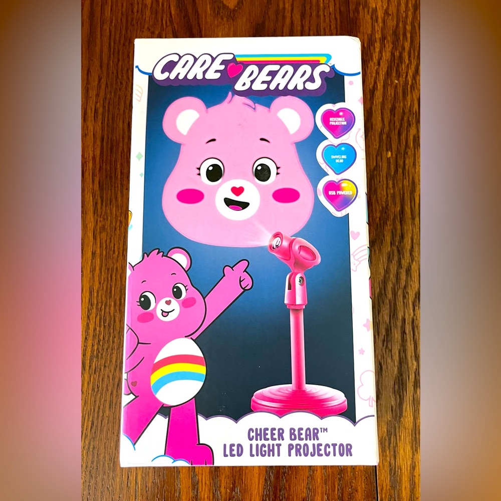 Care Bears Cheer Bear LED Light Projector - USB Powered